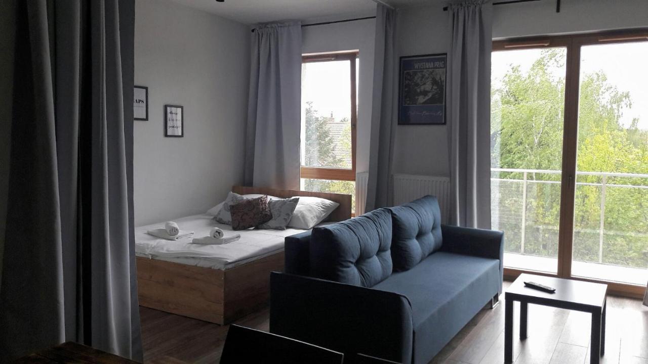 Silver Apartment In Wilanow Warsawa Bagian luar foto